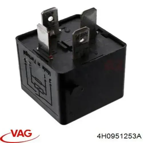 Relé, ventilador de habitáculo Audi Q7 4MB, 4MG, 4MQ