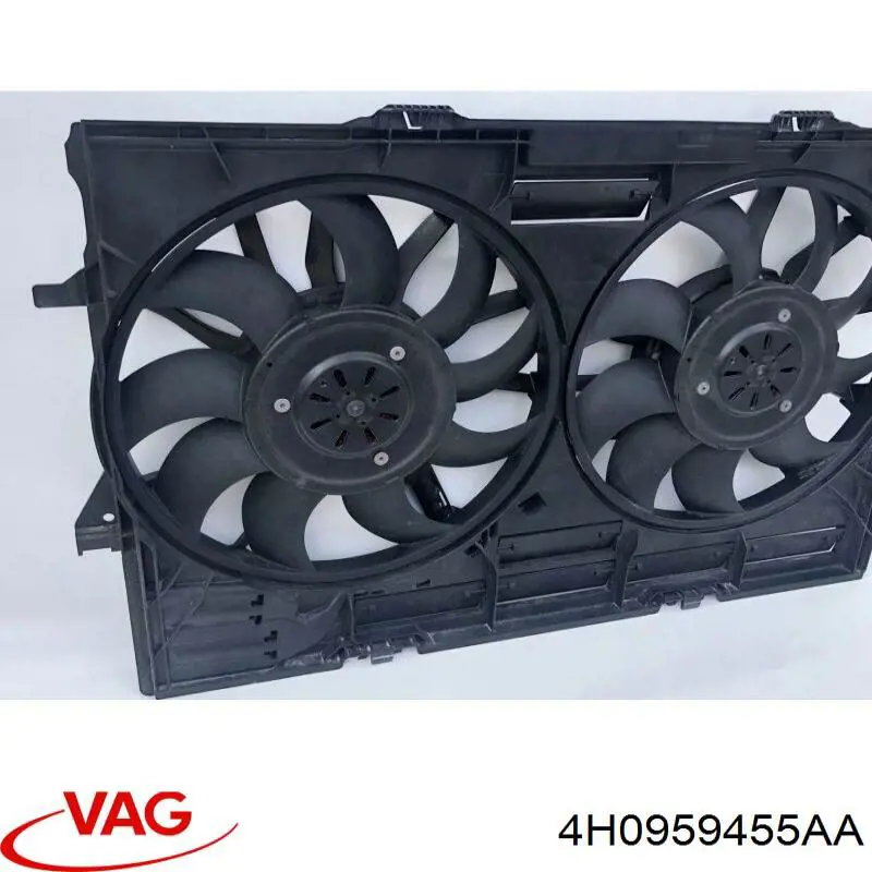4H0959455AA VAG rodete ventilador, refrigeración de motor derecho