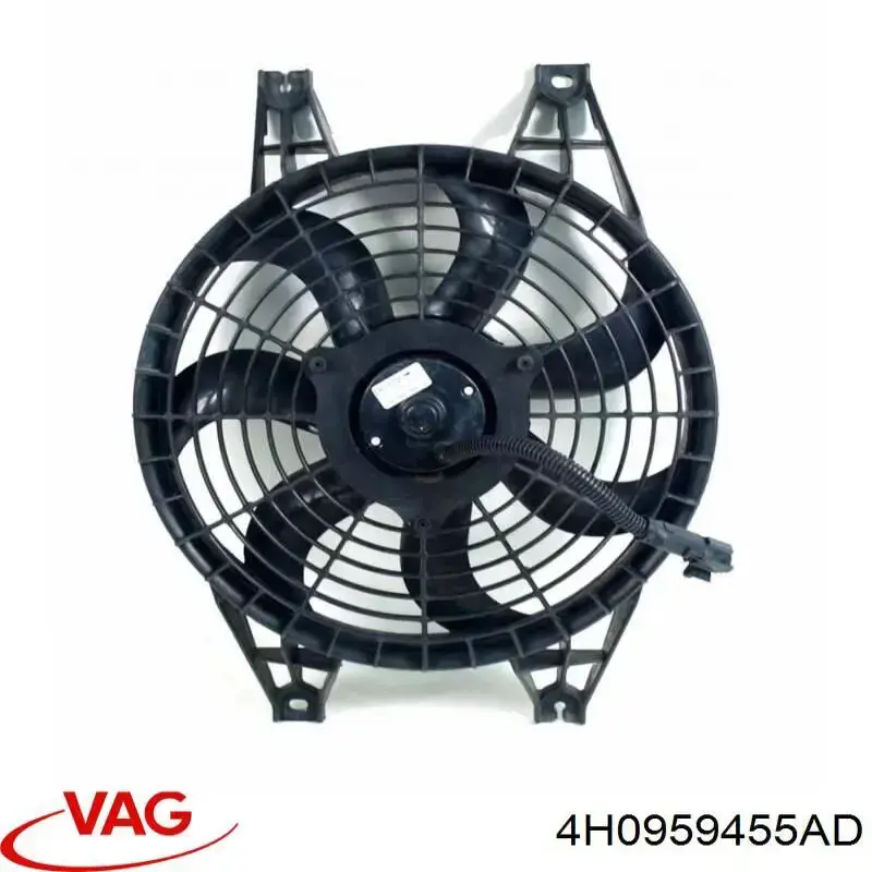 Ventilador eléctrico de refrigeración completo izquierdo (motor y hélice) VAG 4H0959455AD precio, desde 324,02 EUR