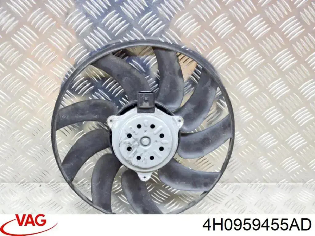 Comprar 4H0959455AD VAG Ventilador eléctrico de refrigeración completo izquierdo (motor y hélice)