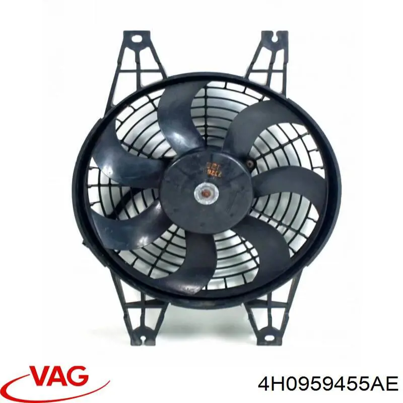 4H0959455AE VAG rodete ventilador, refrigeración de motor derecho