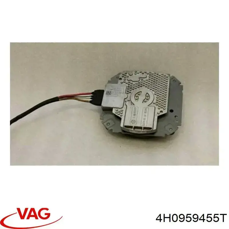 4H0959455T VAG Ventilador eléctrico de refrigeración completo izquierdo (motor y hélice)