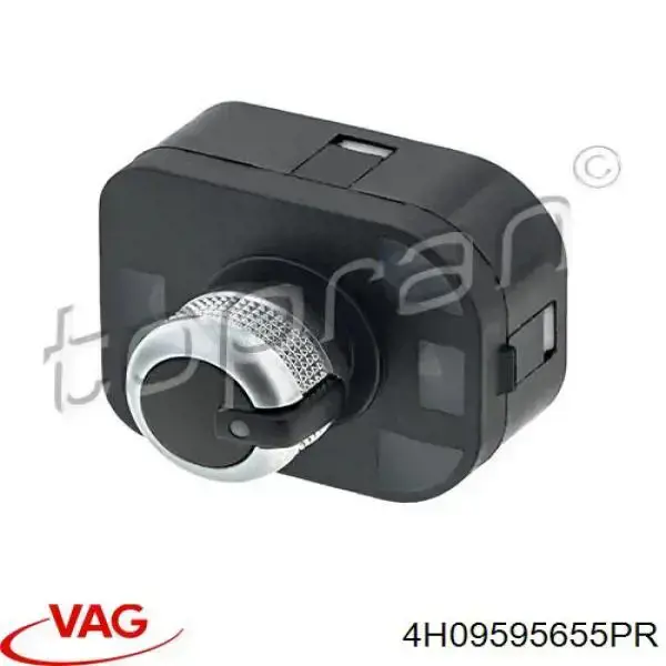 Módulo de espejos retrovisores en la puerta VAG 4H09595655PR