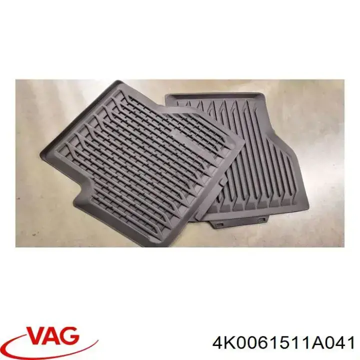 Juego de alfombrillas traseras, 2 piezas VAG 4K0061511A041 precio, desde 80,75 EUR