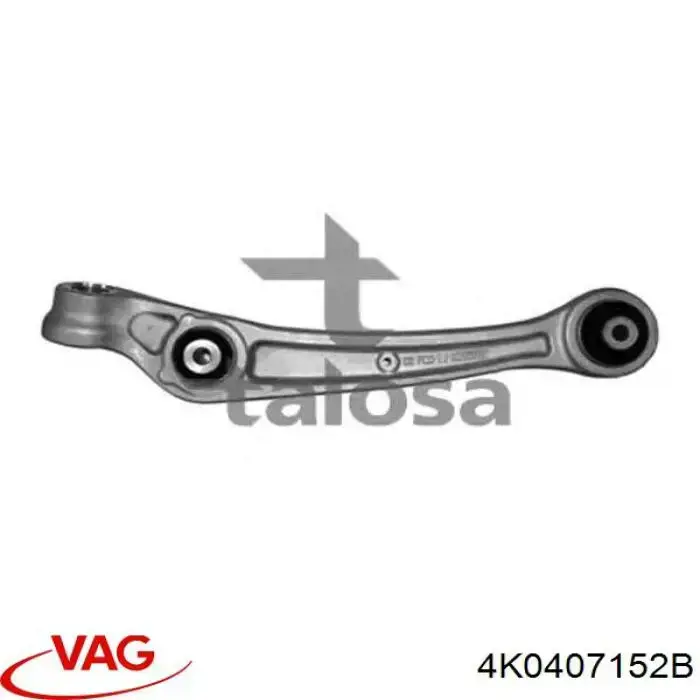Brazo inferior derecho de la suspensión delantera VAG 80A407152B