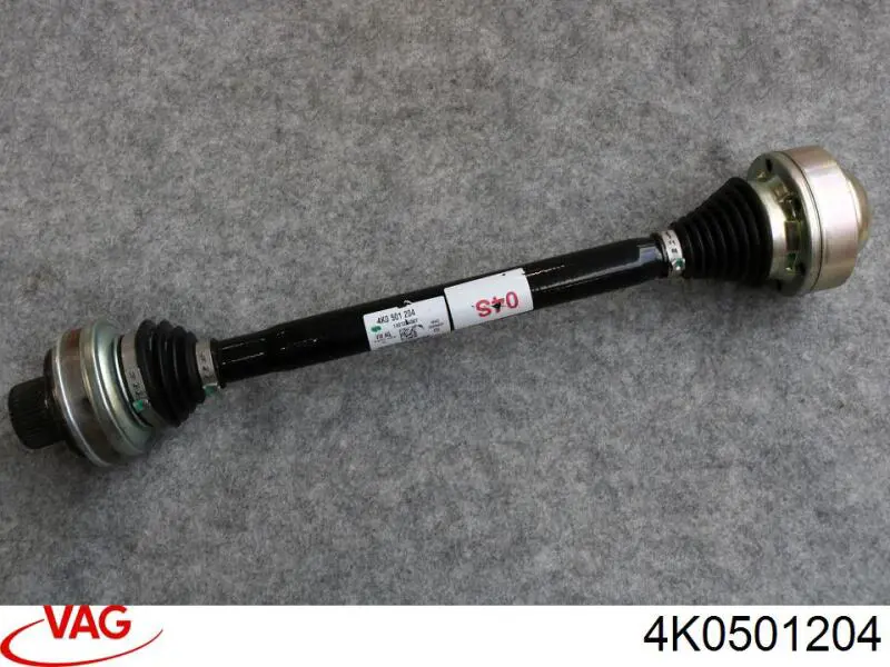 4K0501204 VAG Palier trasero derecho