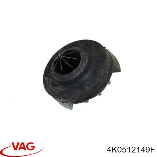 4K0512149F VAG Aislador de resorte trasero superior