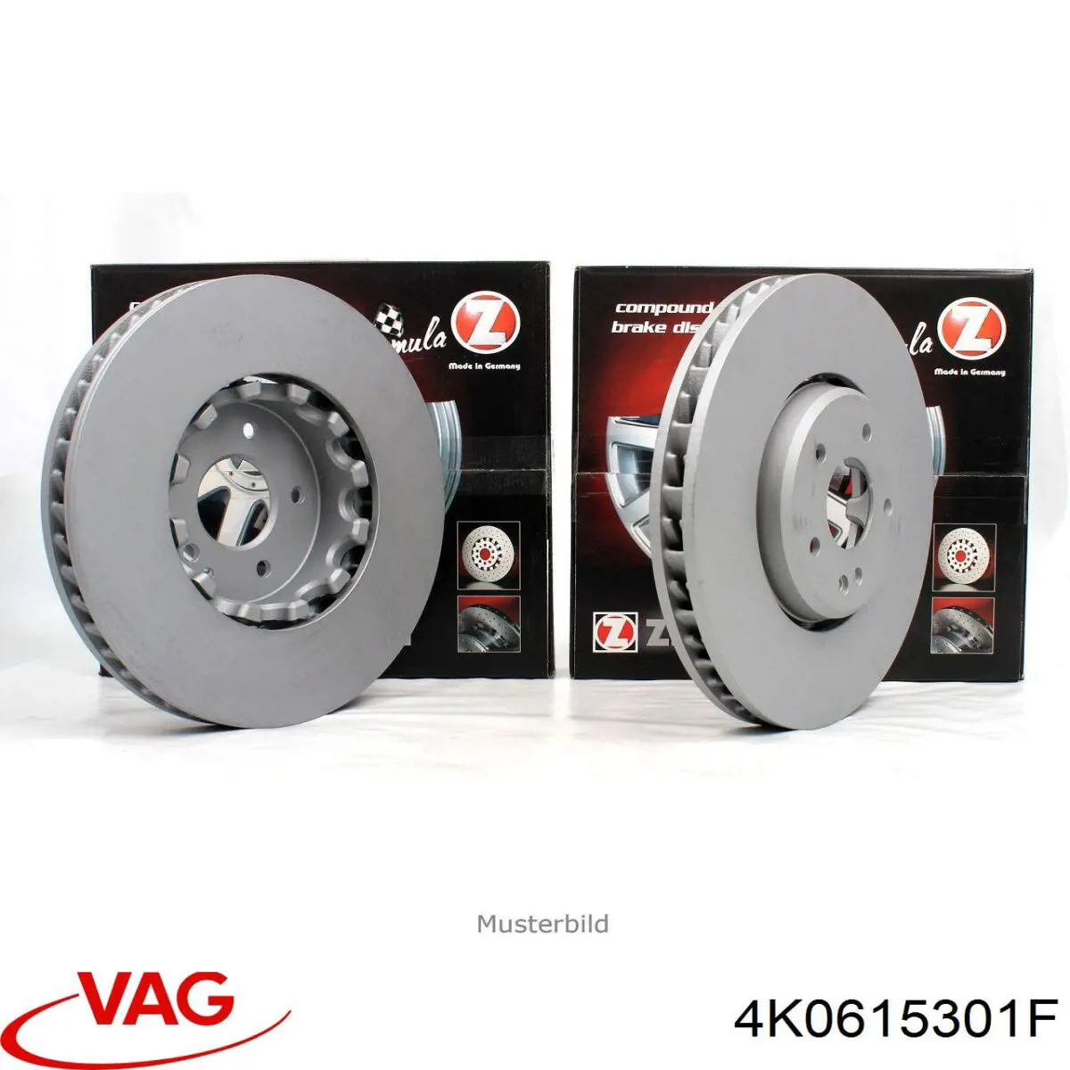 Frenos delanteros VAG 4K0615301F precio, desde 438,15 EUR