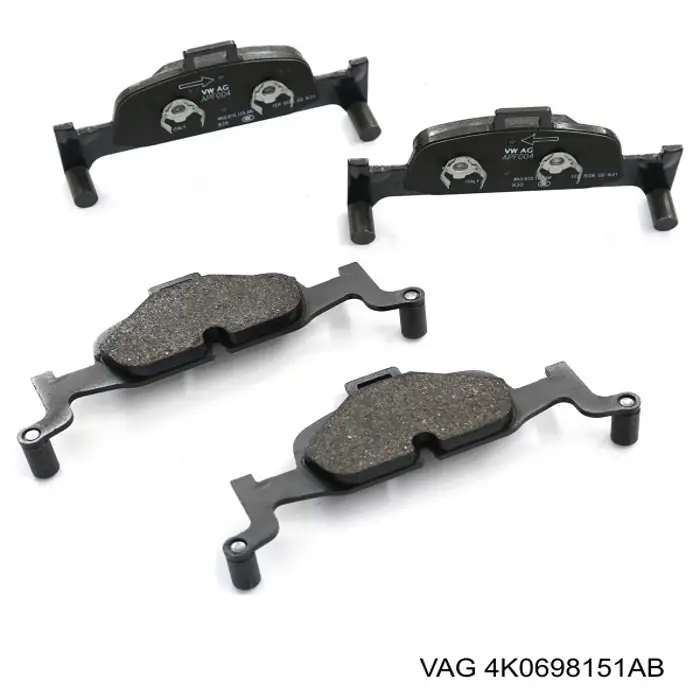 Comprar 4K0698151AB VAG Pastillas delanteras de freno
