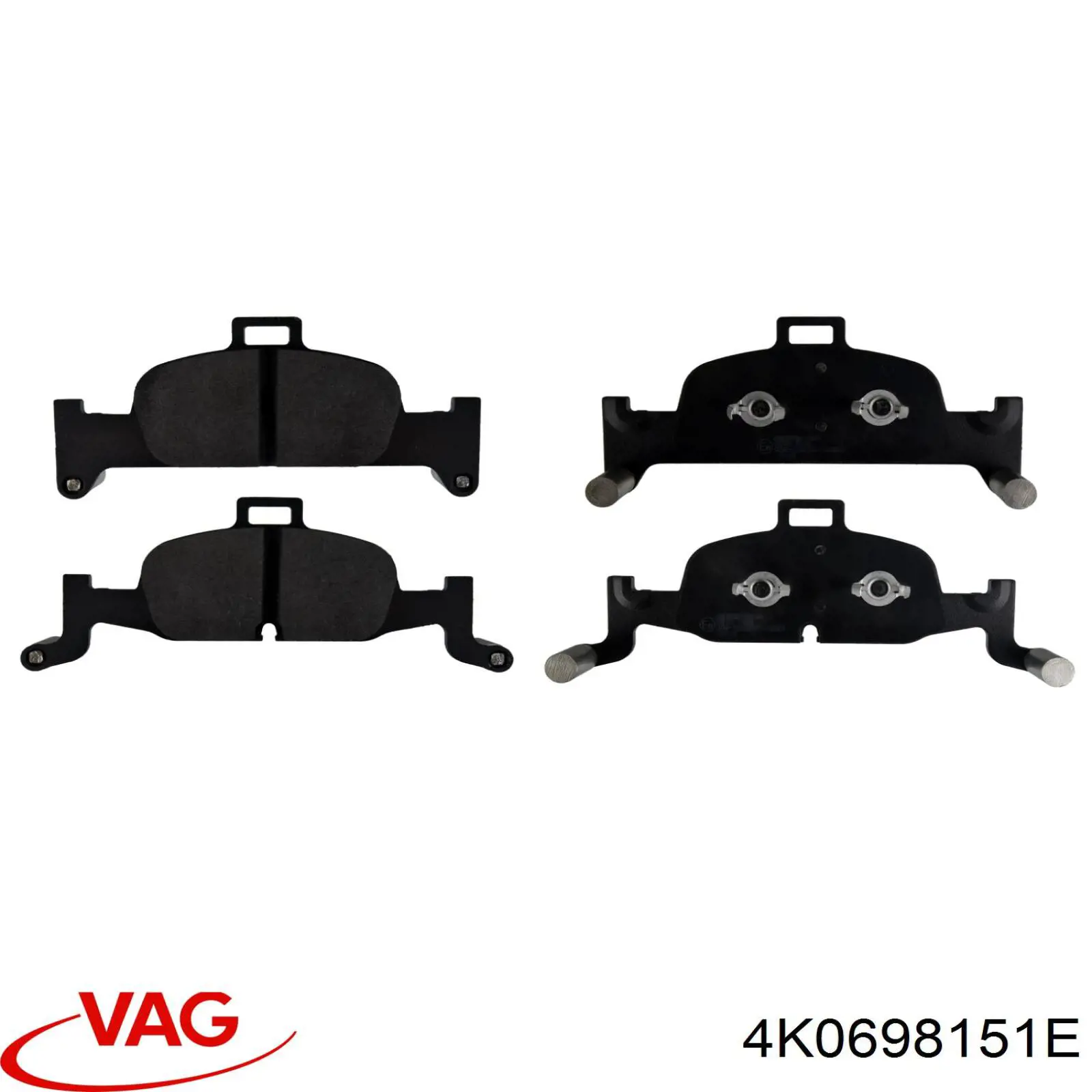 Pastillas freno delanteras VAG 4K0698151E precio, desde 46,93 EUR
