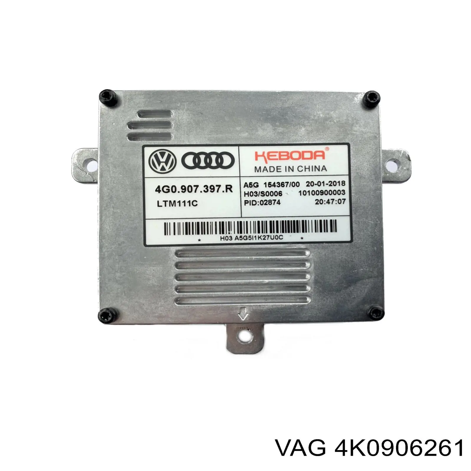 Sensor de óxidos de nitrógeno NOx trasero VAG 4K0906261 precio, desde 205,19 EUR