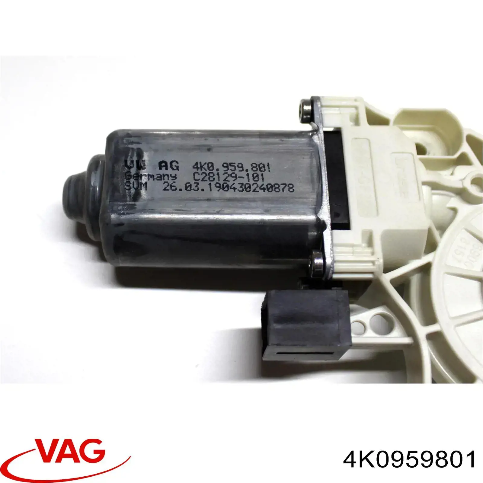 4K0959801 VAG motor del elevalunas eléctrico