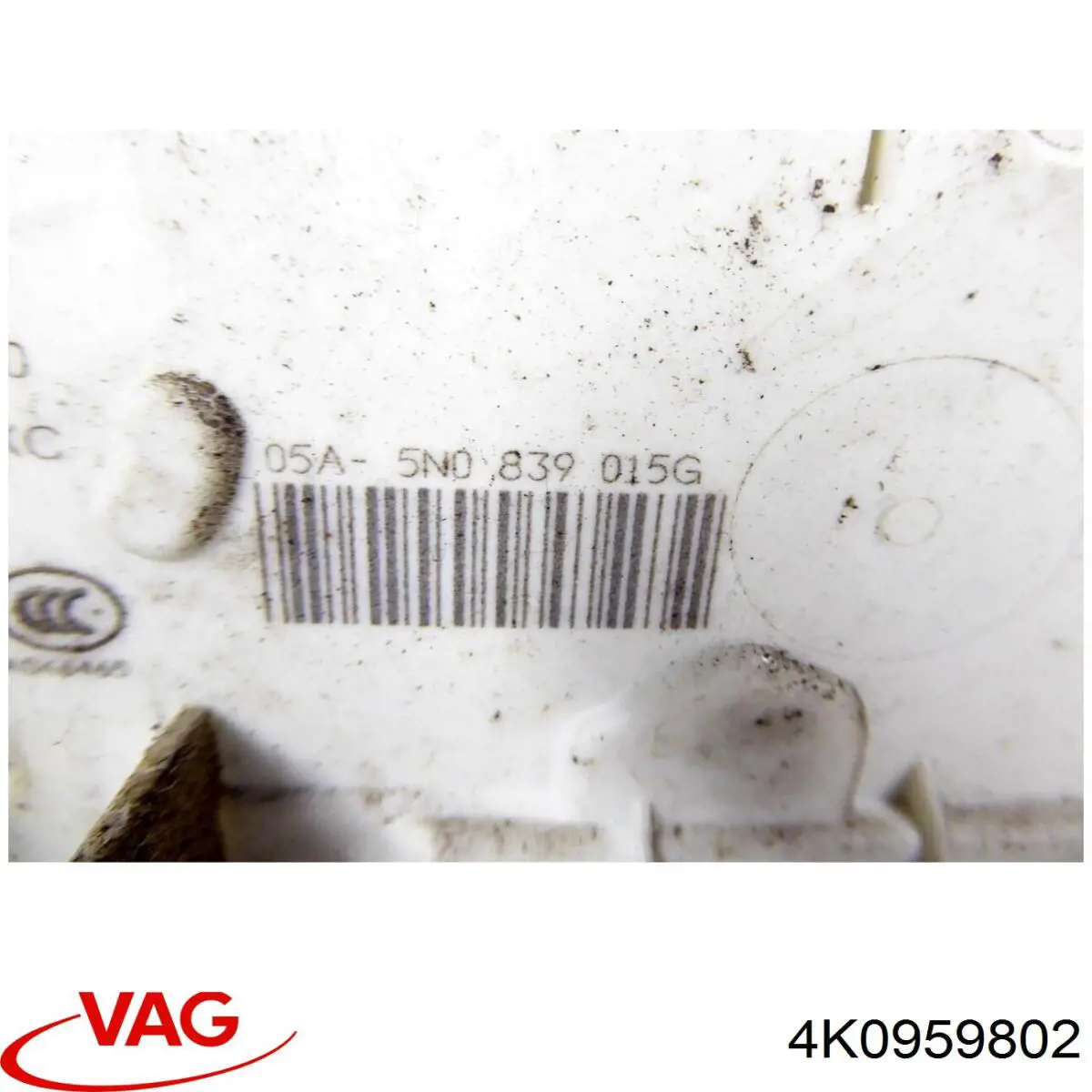 Motor del elevalunas de la puerta delantera derecha 4K0959802 VAG
