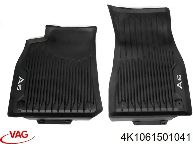 Juego de alfombrillas delanteras, 2 piezas VAG 4K1061501041 precio, desde 112,76 EUR