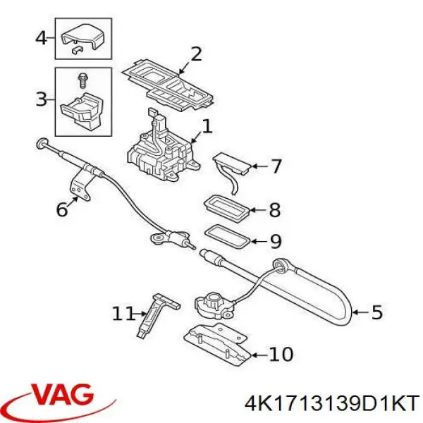 4K1713139B1KT VAG 