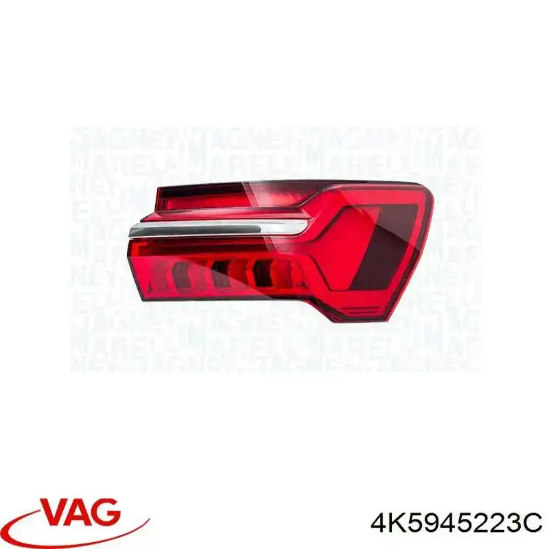 Piloto trasero exterior izquierdo VAG 4K5945223C precio, desde 235,78 EUR