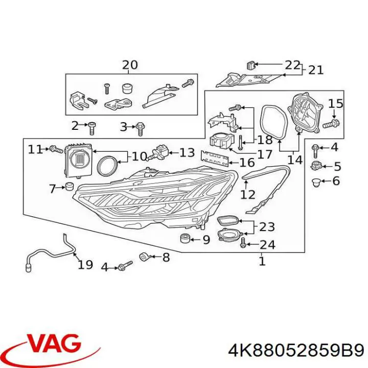 4K88052859B9 VAG 