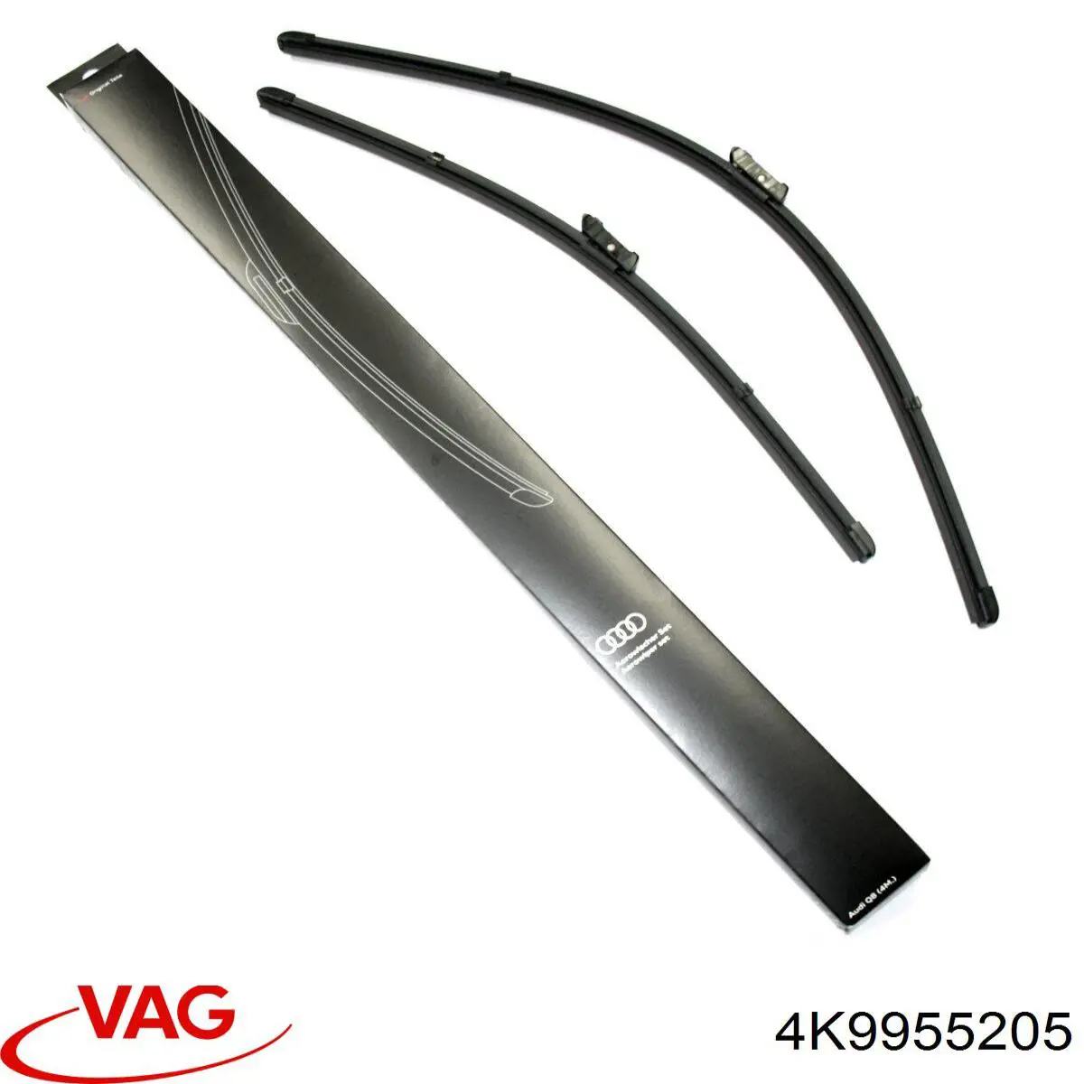 Tapa de la tuerca del brazo del limpiaparabrisas trasero 4K9955205 VAG