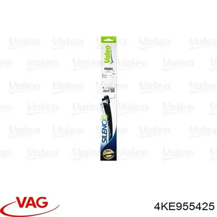 Limpiaparabrisas trasero para Volkswagen Tiguan I 5N1, 5N2