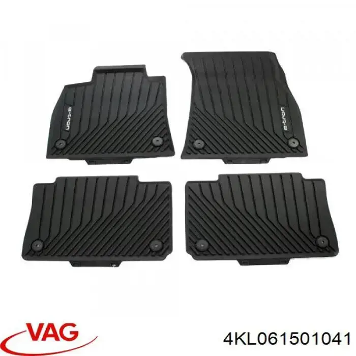 Juego de alfombrillas delanteras, 2 piezas VAG 4KL061501041 precio, desde 118,33 EUR