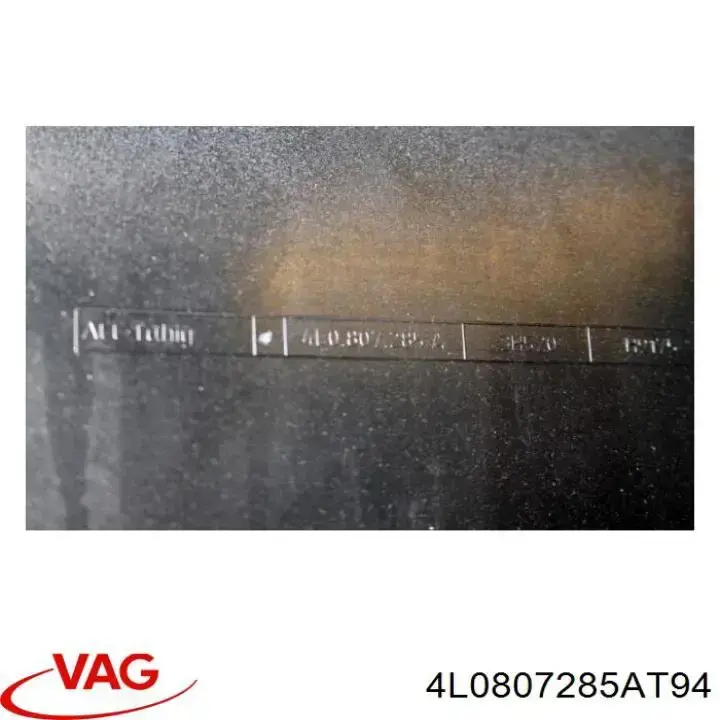 Comprar 4L0807285AT94 VAG Soporte de matrícula delantera