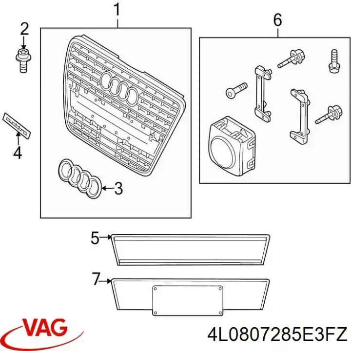 4L0807285E3FZ VAG