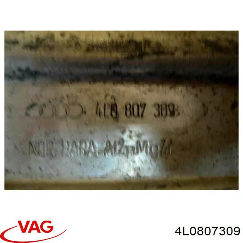 Comprar 4L0807309 VAG Refuerzo parachoques trasero
