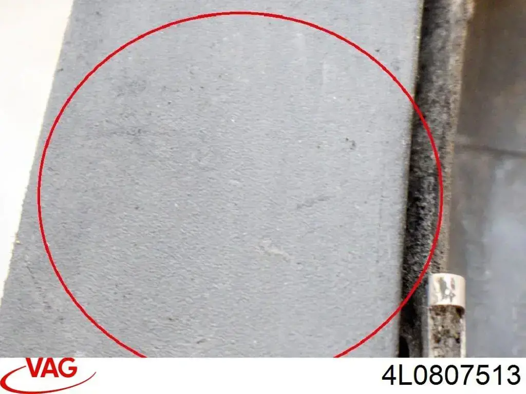 Alerón delantero izquierdo del parachoques VAG 4L0807513 precio, desde 24,30 EUR