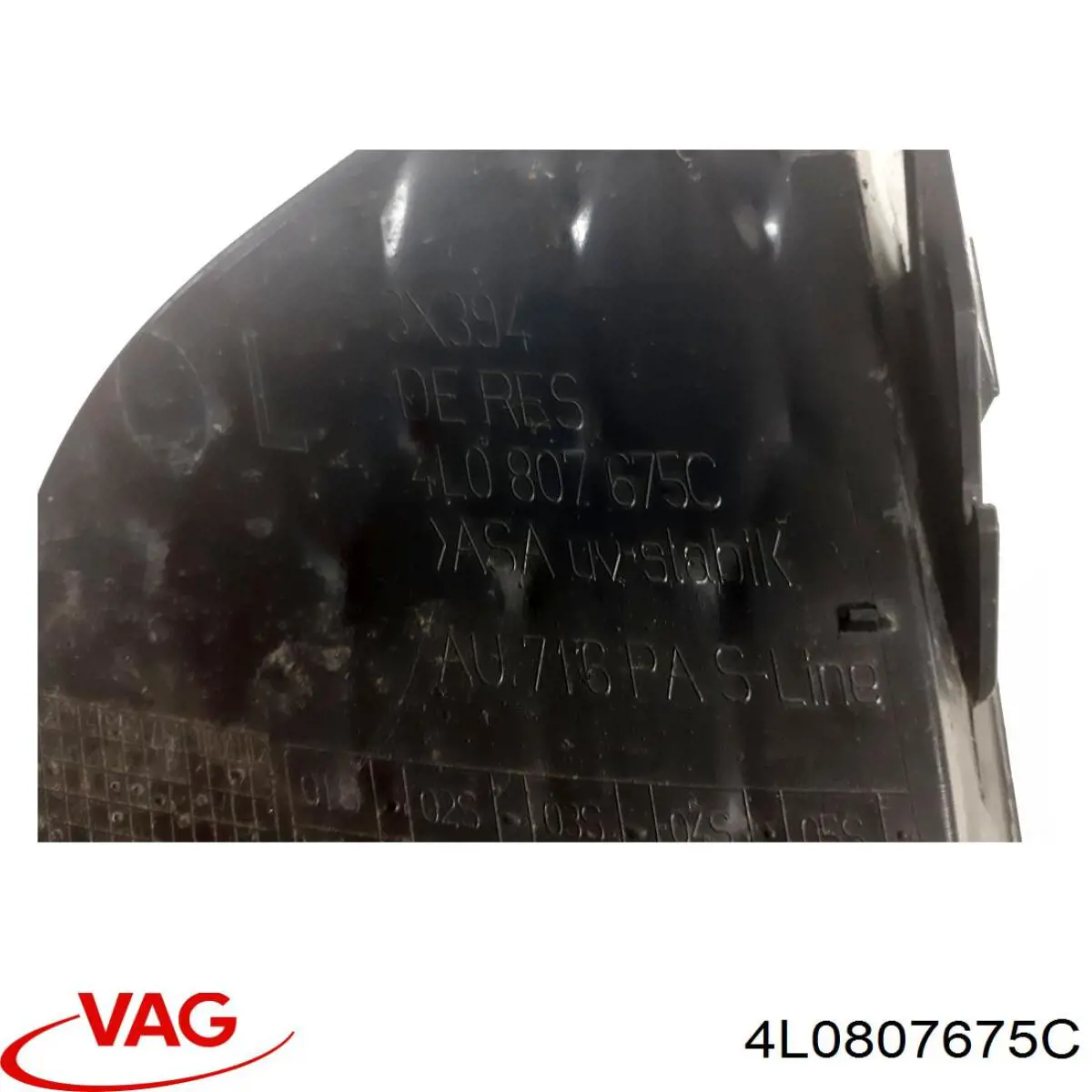 4L0807675C01C VAG Rejilla inferior izquierda del parachoques delantero