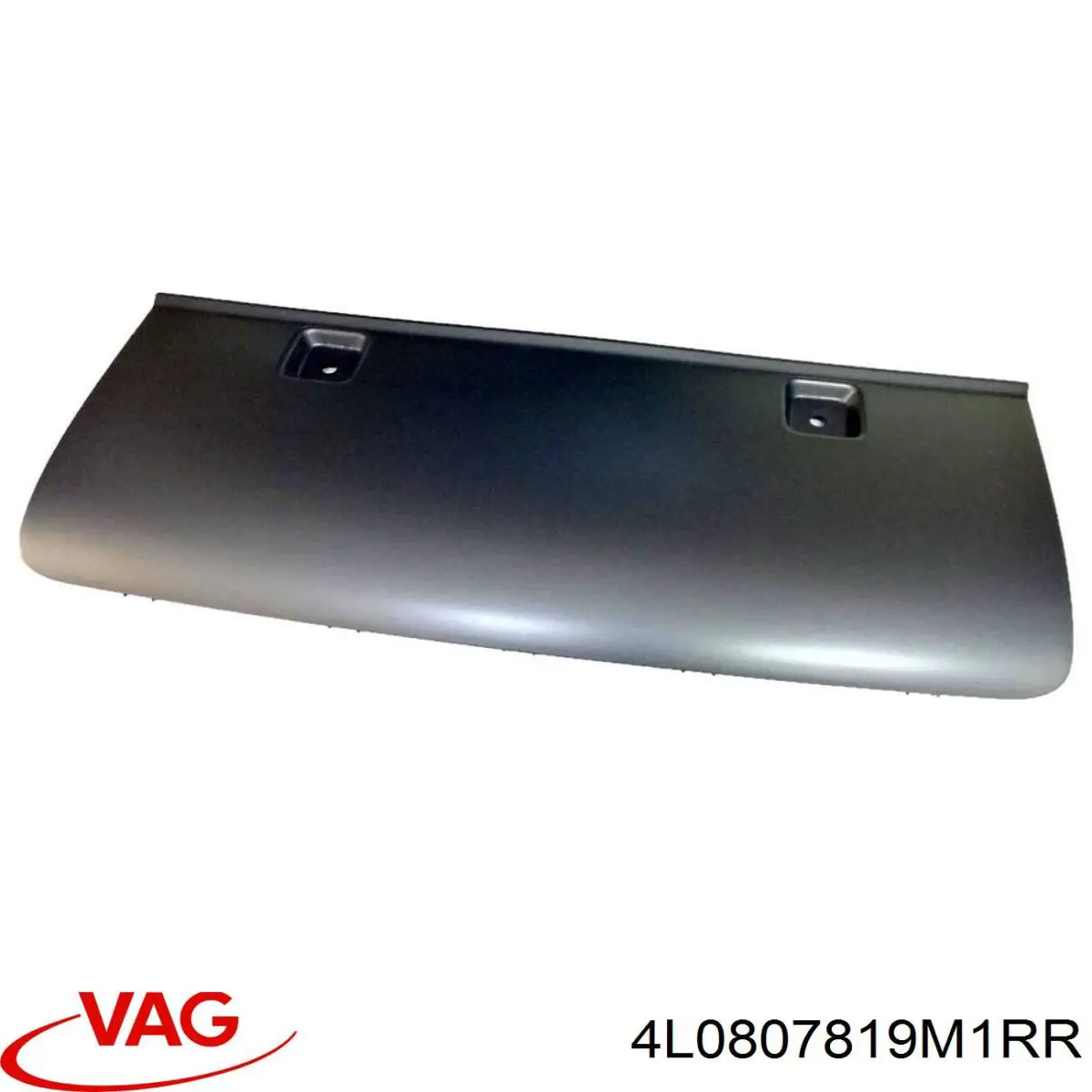 4L0807819M1RR VAG protector parachoques trasero