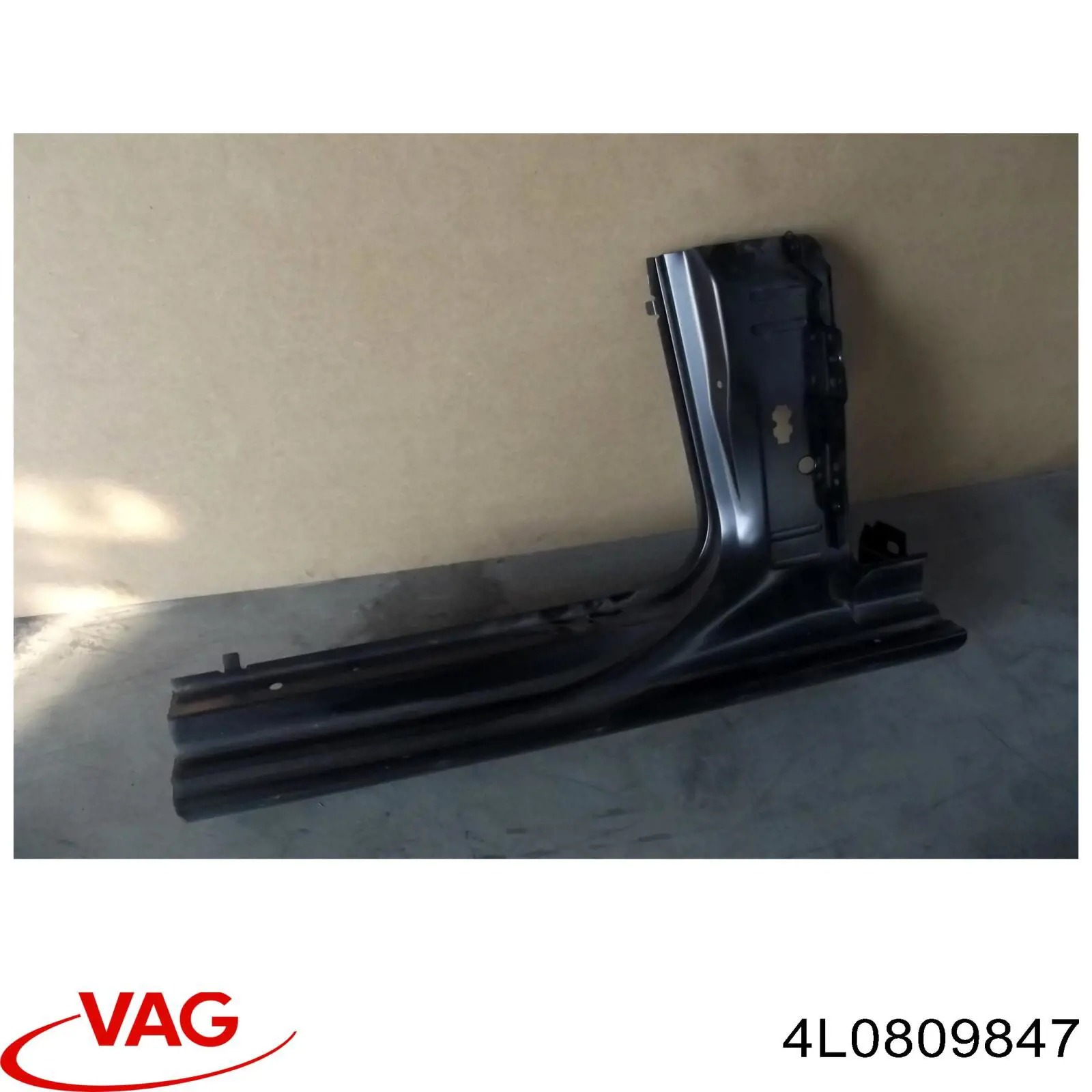 4L0809847 VAG chapa de acceso izquierda