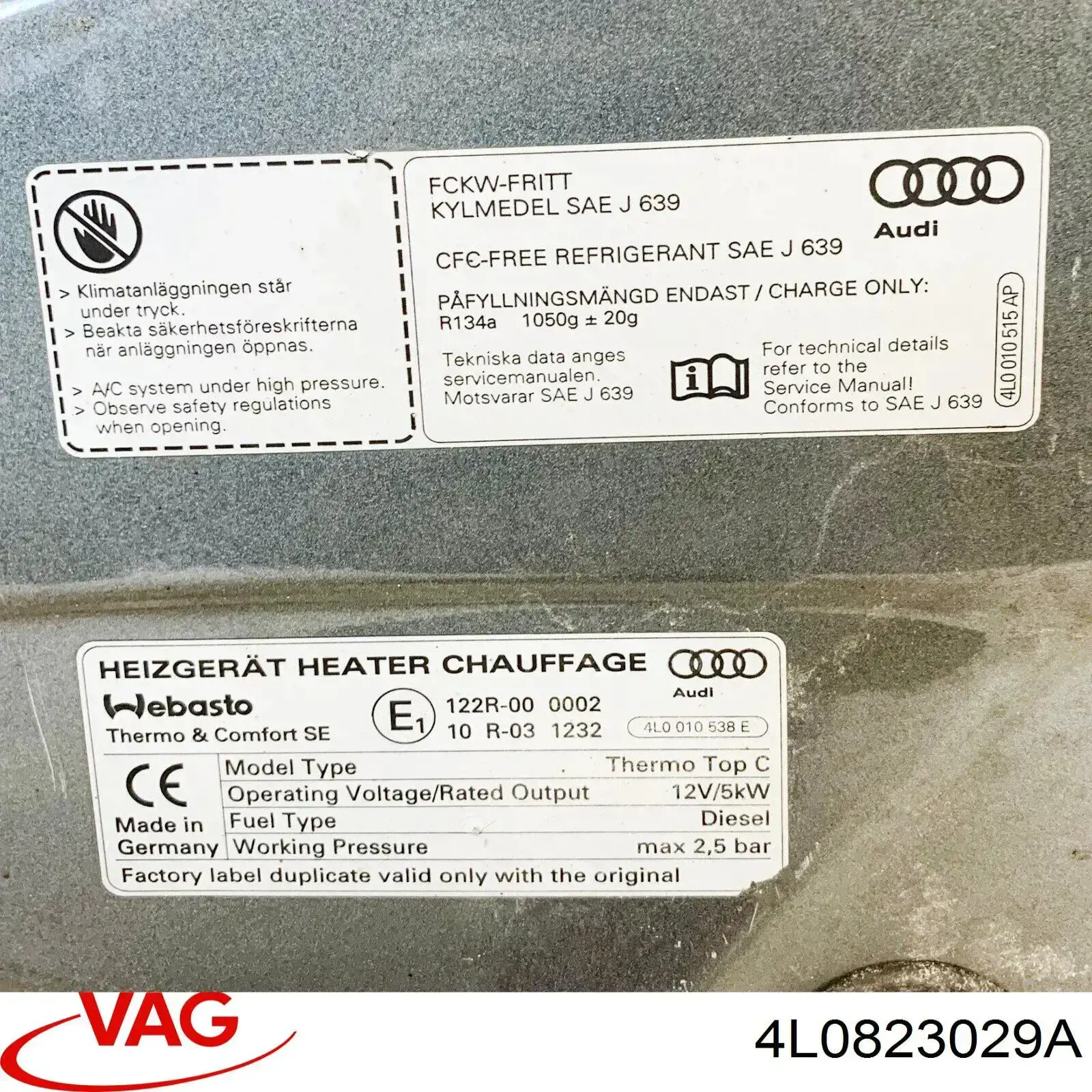 Comprar Capó Audi Q7  4LB
