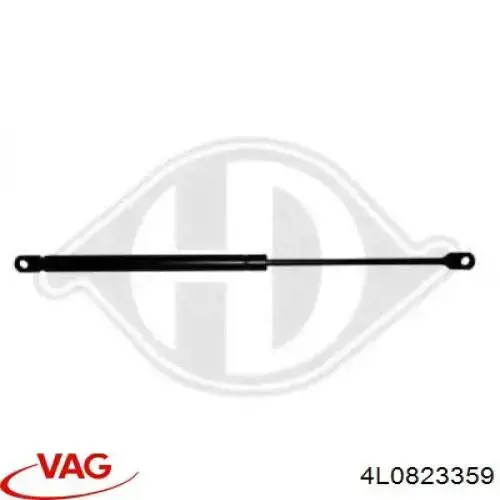 Amortiguador de capó 4L0823359 VAG