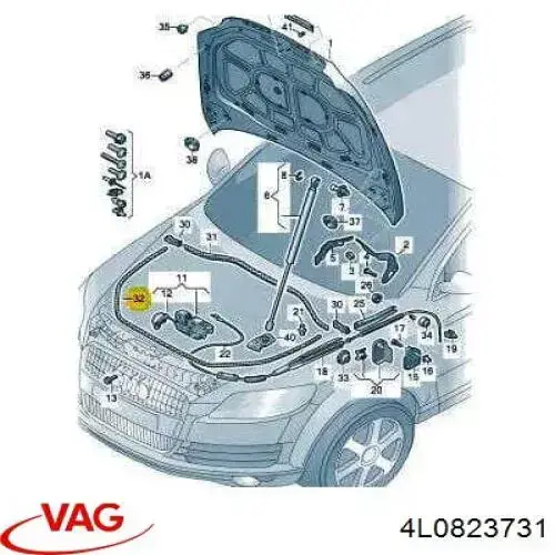 4L0823731 VAG