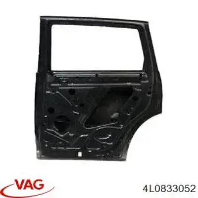 Puerta trasera derecha VAG 4L0833052 precio, desde 598,22 EUR