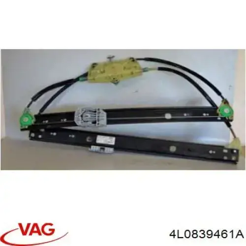 851334 VALEO Mecanismo de elevalunas de la puerta trasera izquierda