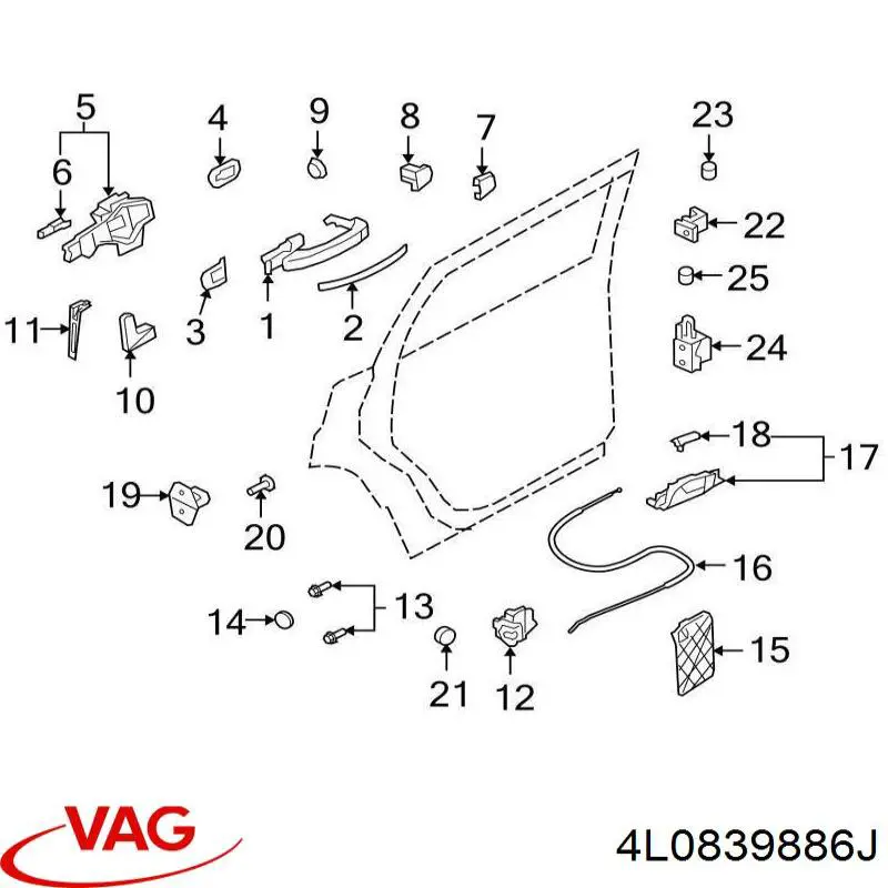 4L0839886A VAG