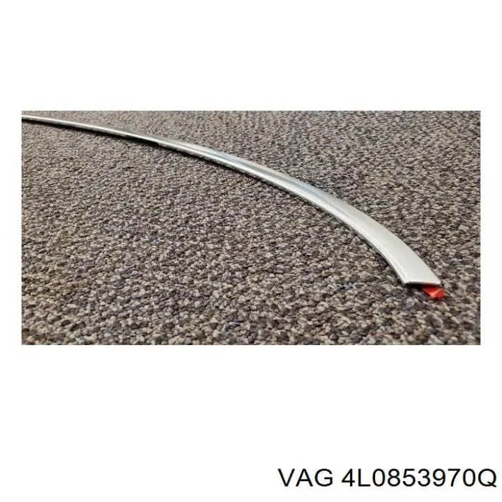 4L0853970QGRU VAG Moldura inferior de puerta trasera derecha