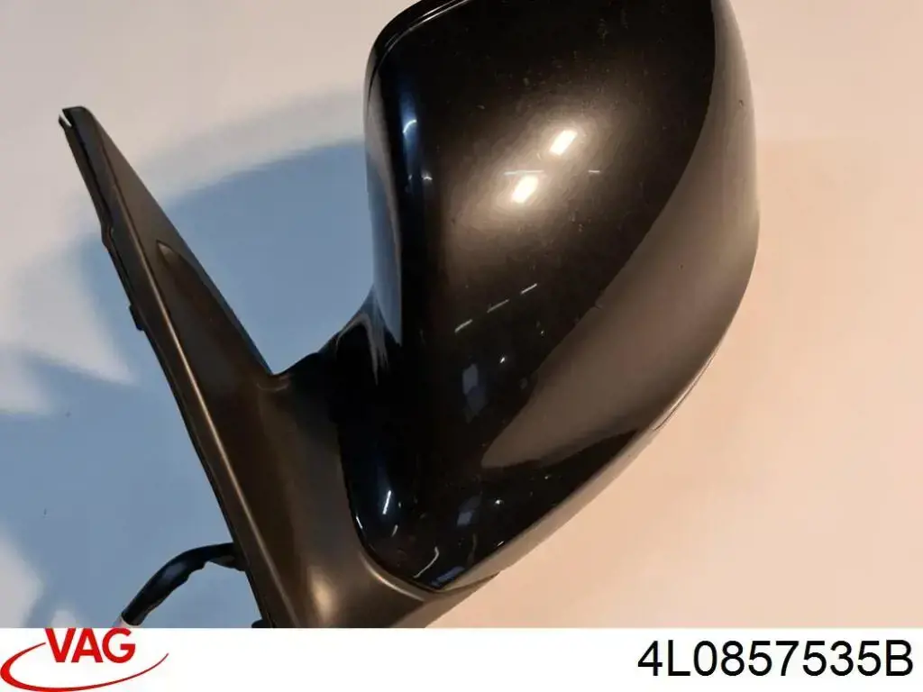 Cristal de espejo retrovisor exterior izquierdo 4L0857535B VAG