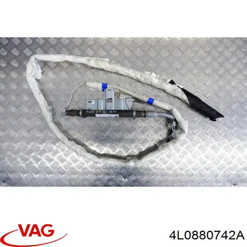 Airbag de cortina lateral derecha 4L0880742A VAG