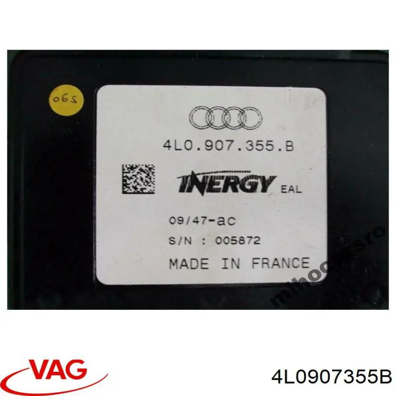 Unidad de control AdBlue VAG 4L0907355B precio, desde 66,79 EUR