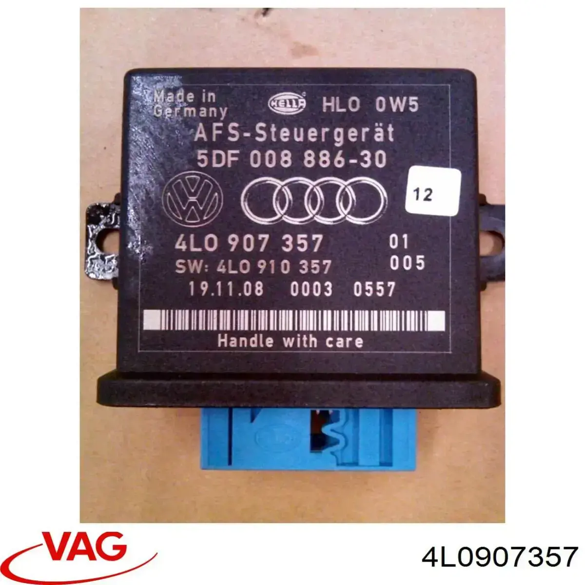 Comprar 4L0907357 VAG Módulo de control de luces de faros (ECU)
