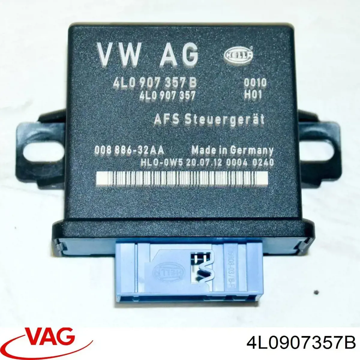 Módulo de control de luces de faros (ECU) 4L0907357B VAG