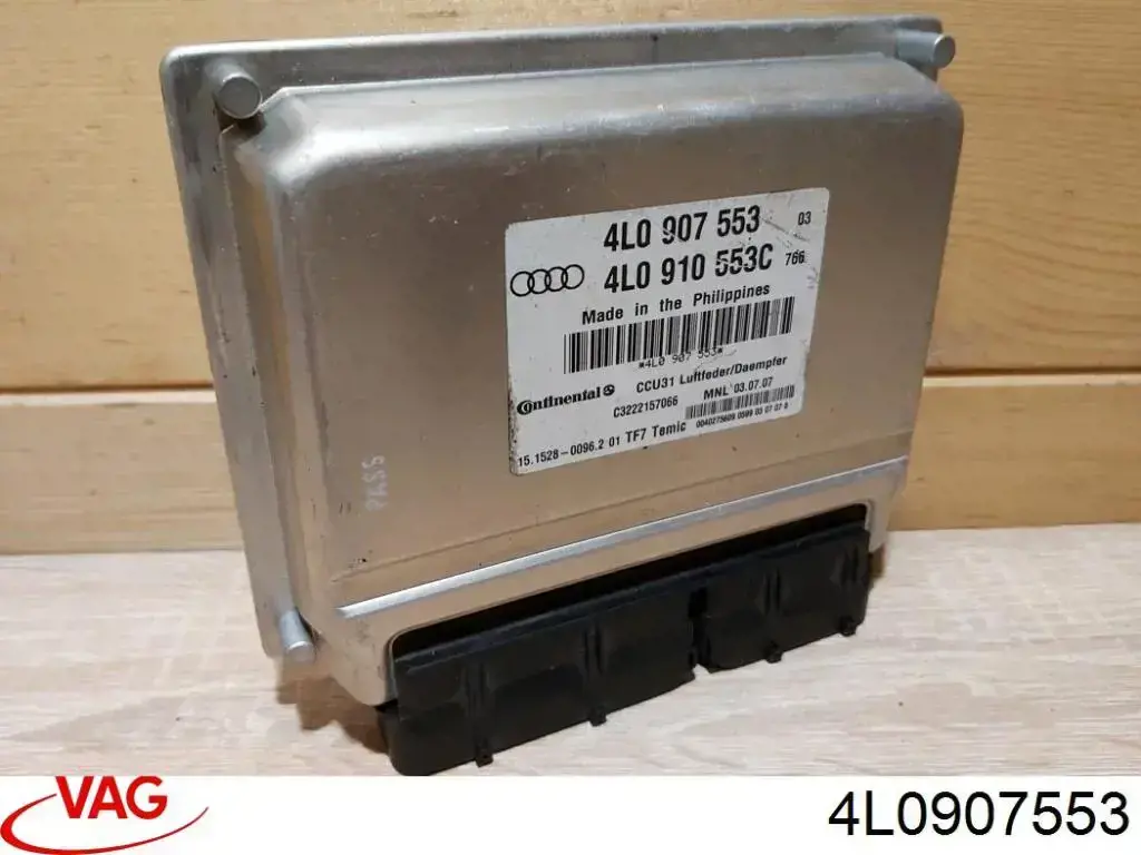 4L0910553J VAG unidad de control, suspensión neumática