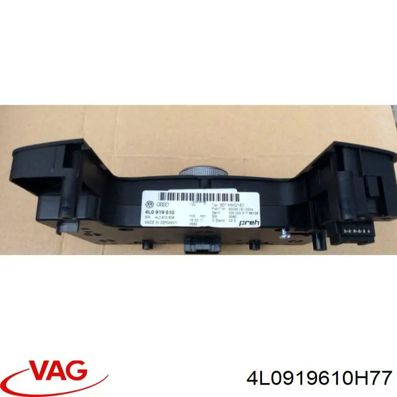 Control remoto del autorradio VAG 4L0919610H77 precio, desde 1338,07 EUR