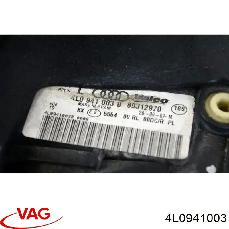 Comprar 4L0941003 VAG Faro delantero izquierdo