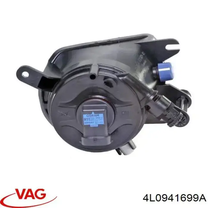 Luz antiniebla izquierdo 4L0941699A VAG