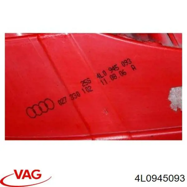 Piloto trasero izquierdo VAG 4L0945093 precio, desde 135,04 EUR