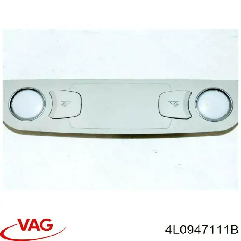 4L0947111B VAG Luz de cabina trasera