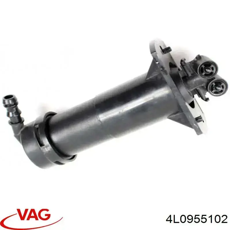 Tobera del lavador de faro delantero derecho 4L0955102 VAG
